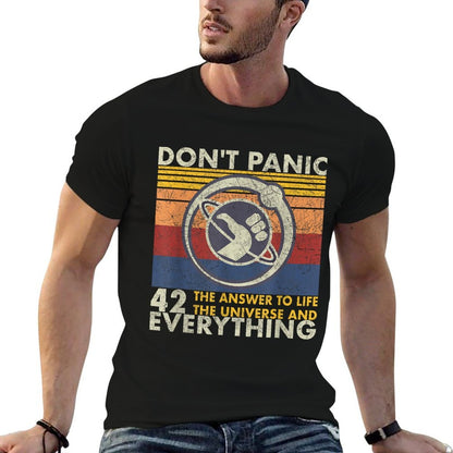 42 Answer to All Questions - Life Universe Everything  Tagless Design T-Shirt