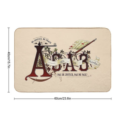 Vintage ACAB - Anti Police Action  Absorbent Bath Mat