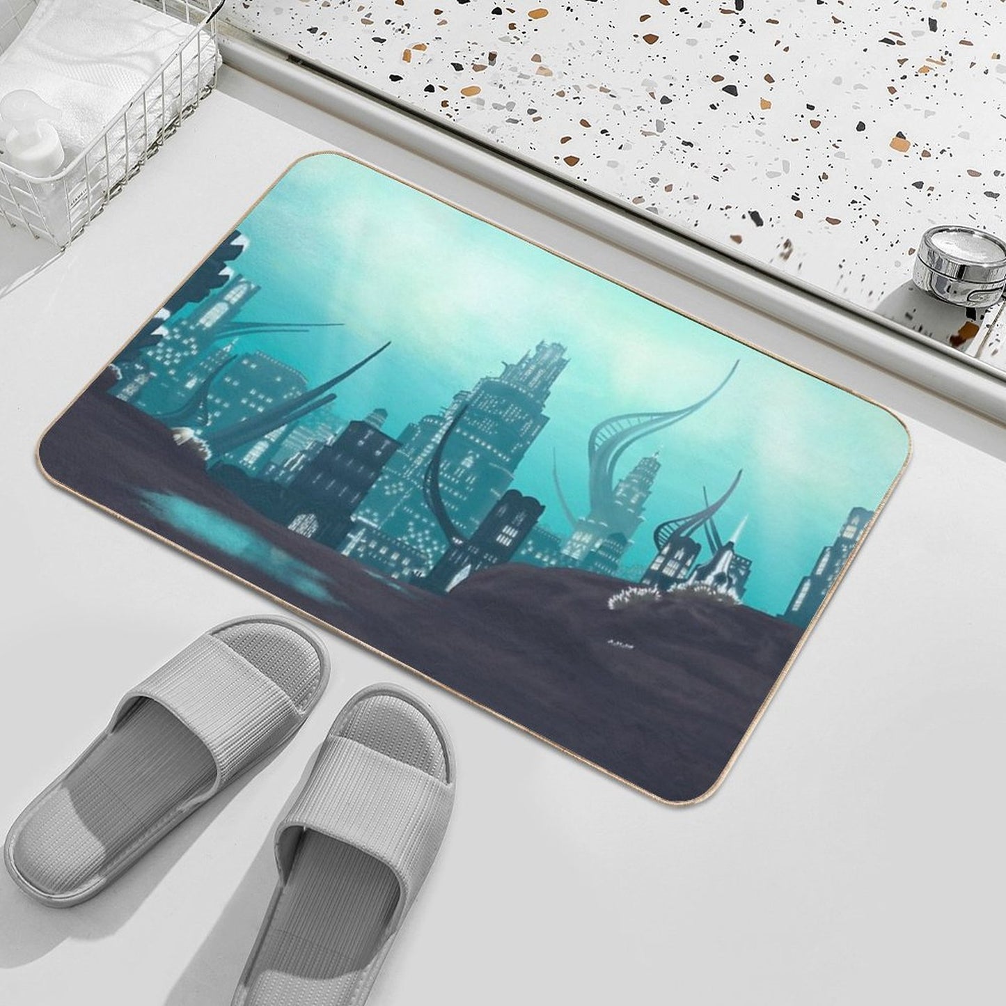 Amaurot  Absorbent Bath Mat