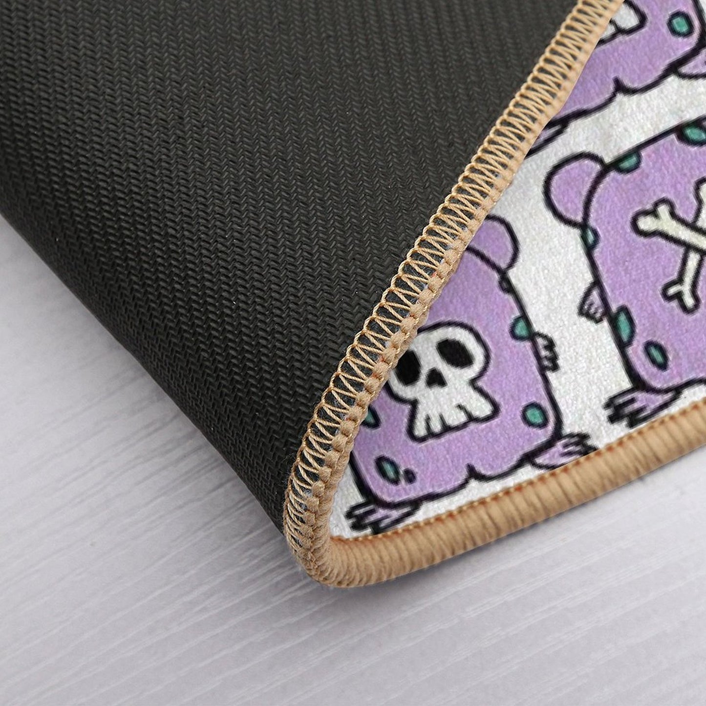 Croaker Pattern (frog And Toad) Durable Bath Mat