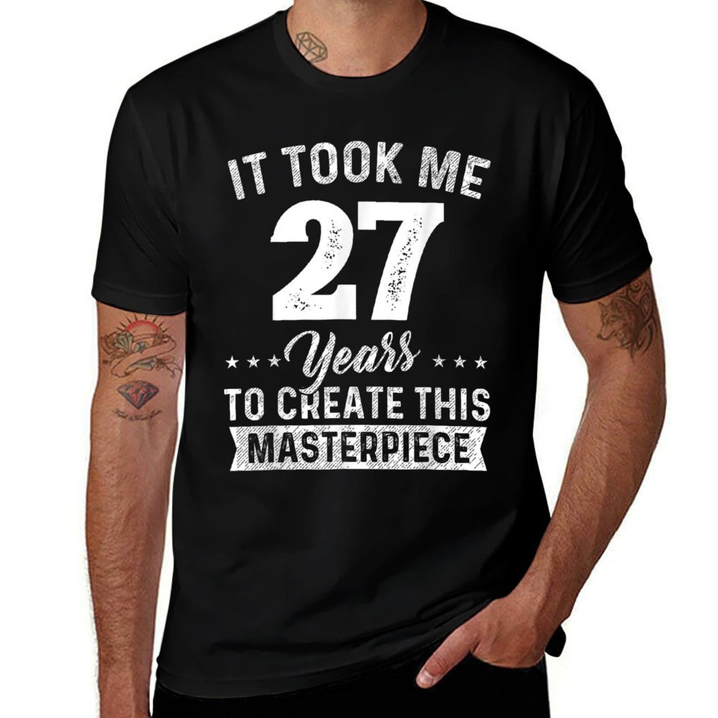 It Took Me 27 Years Masterpiece 27th Birthday 27 Years Old  Eco-friendly Material T-Shirt