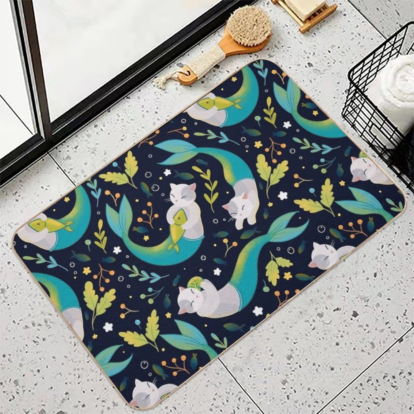 Merkitties - Pattern Version  High-Traffic Bath Mat