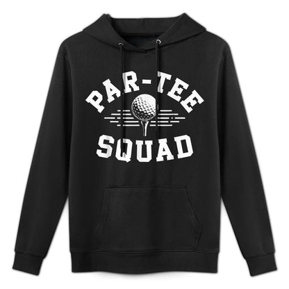 Par-Tee Squad Funny Golf Lovers Team Shape Retention Hoodie