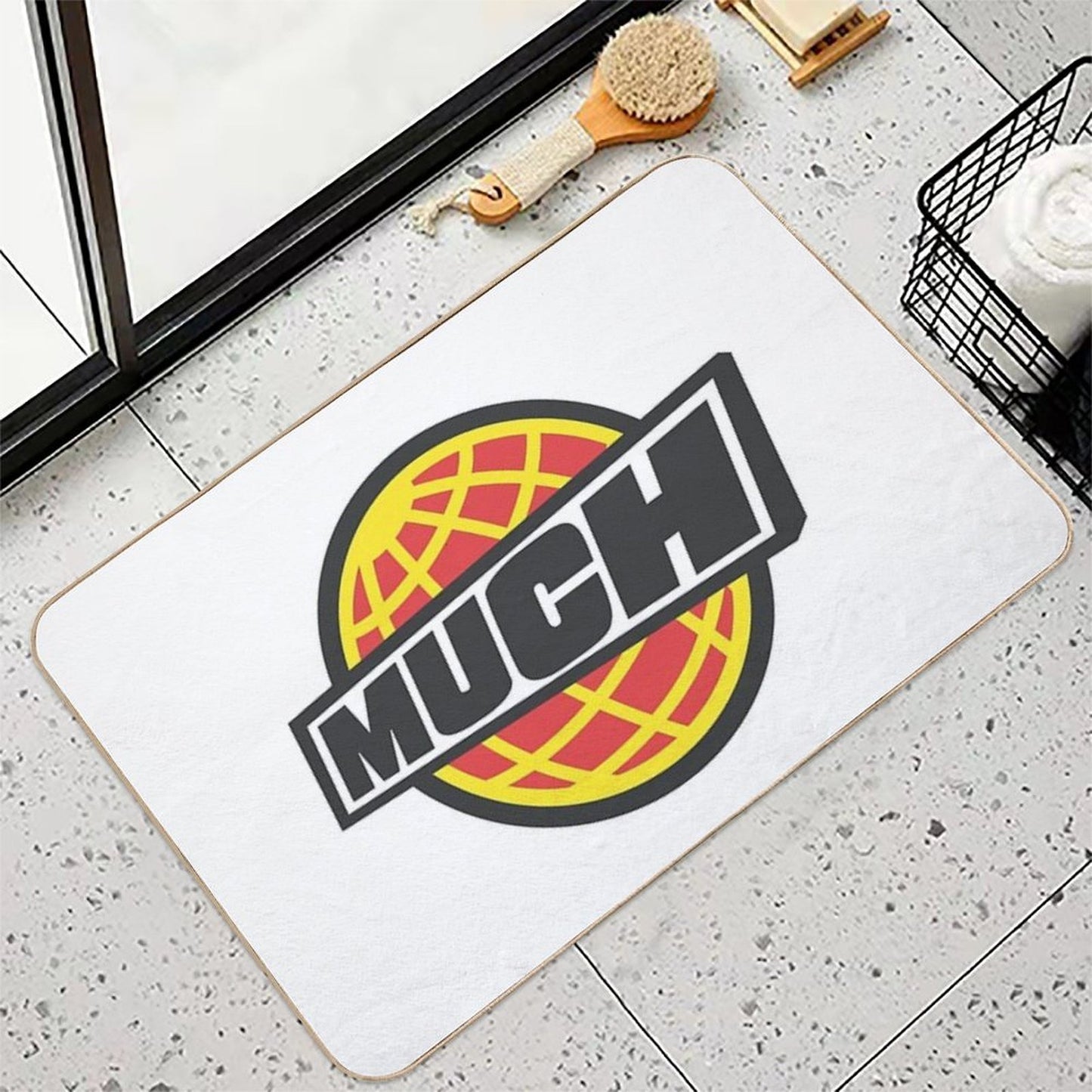 MUCH MUSIC RETRO LOGO  Odorless Bath Mat