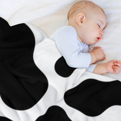 Cow Animal Print Cowboy And Country Ranch Farm Style Durable Throw Blanket