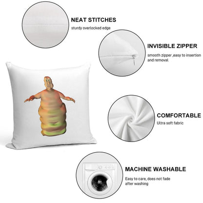 The Globglogabgalab Funny Meme Soft Decorative Cover Throw Pillow