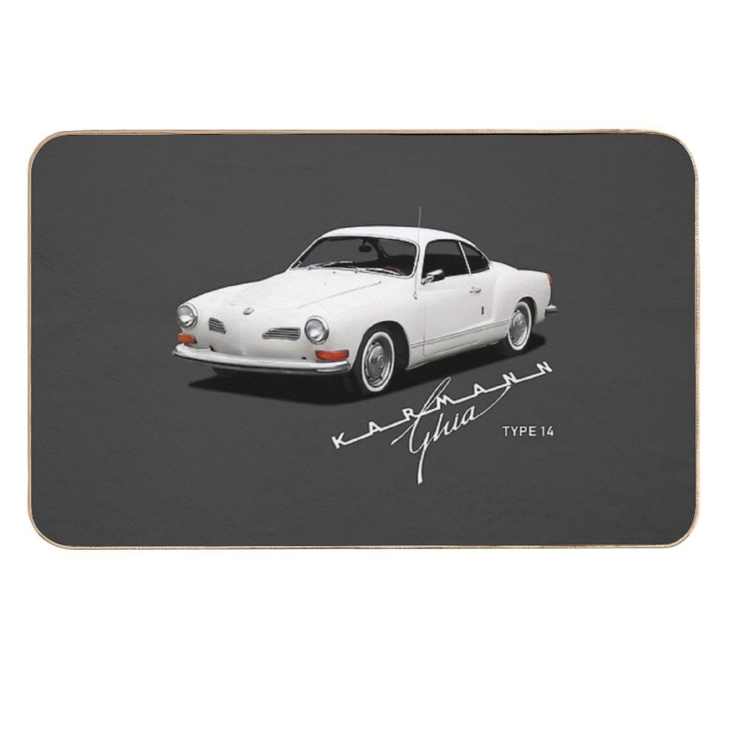 The Karmann Ghia  Long-Lasting Bath Mat