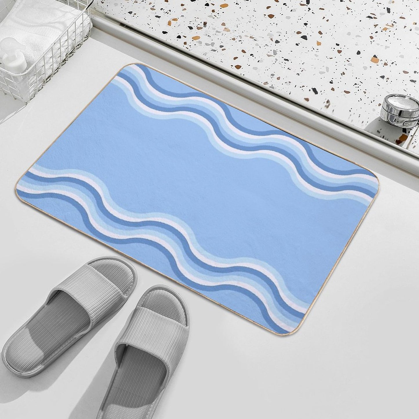 Surf Mat  Dirt-Trapping Bath Mat