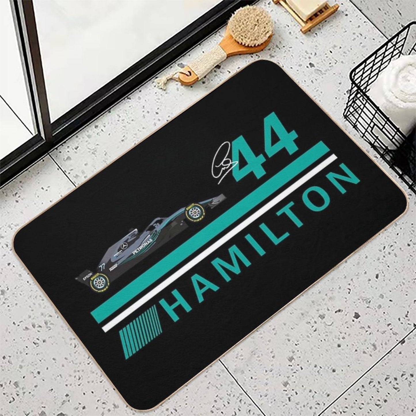 Lewis Hamilton  Anti-Trip Bath Mat