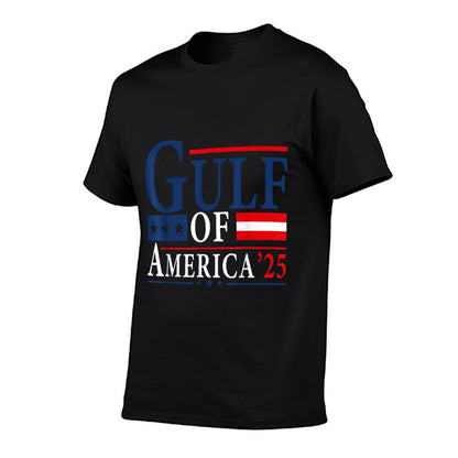 Gulf Vintage Of America Est 2025 USA American Flag Women Men Comfortable T-Shirt