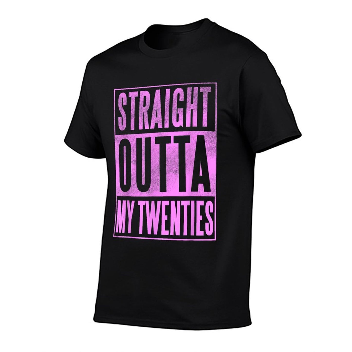 Thirtieth Birthday - Straight Outta My 20s 30th Pink  Eco-friendly Material T-Shirt