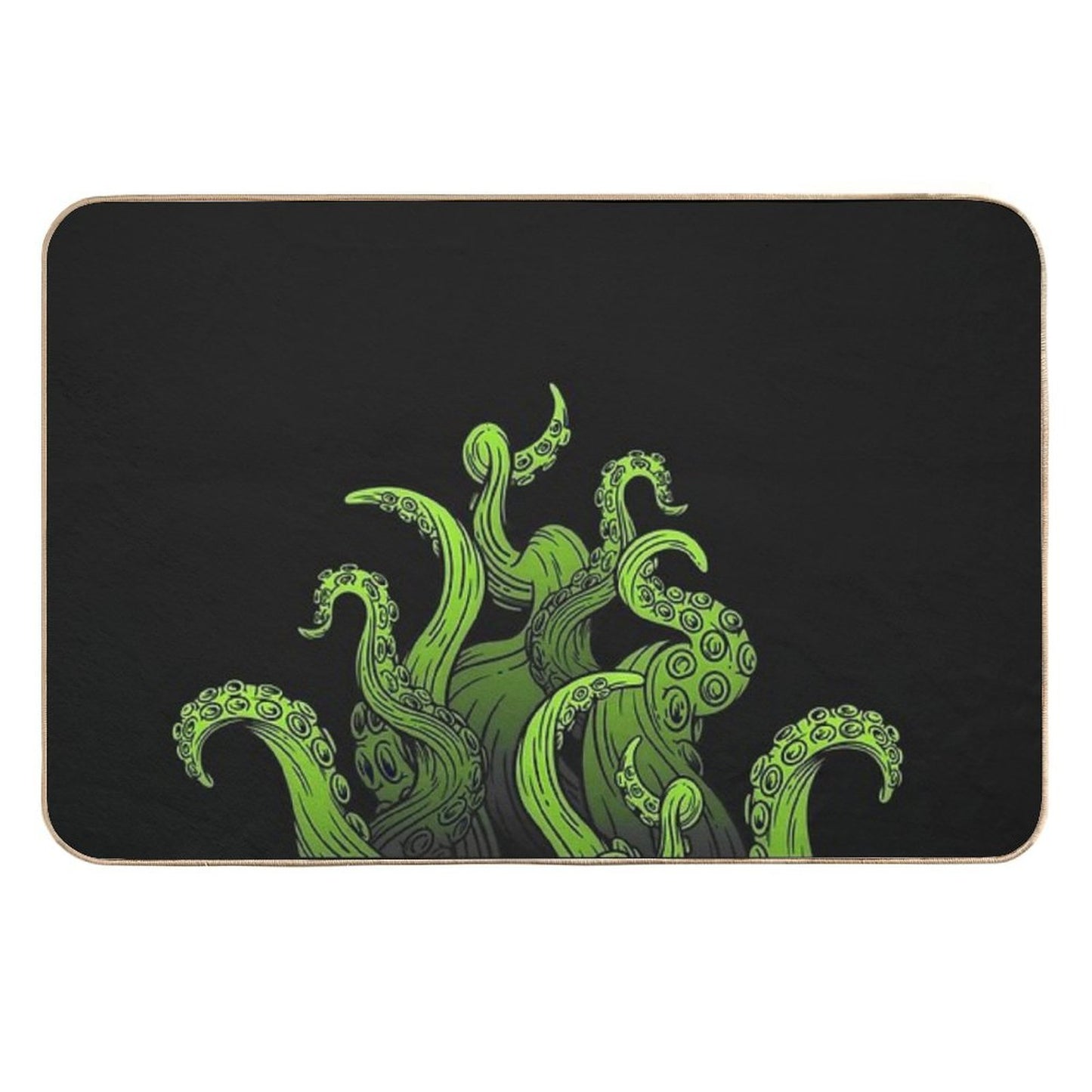 Tentacles Up  Repositionable Bath Mat