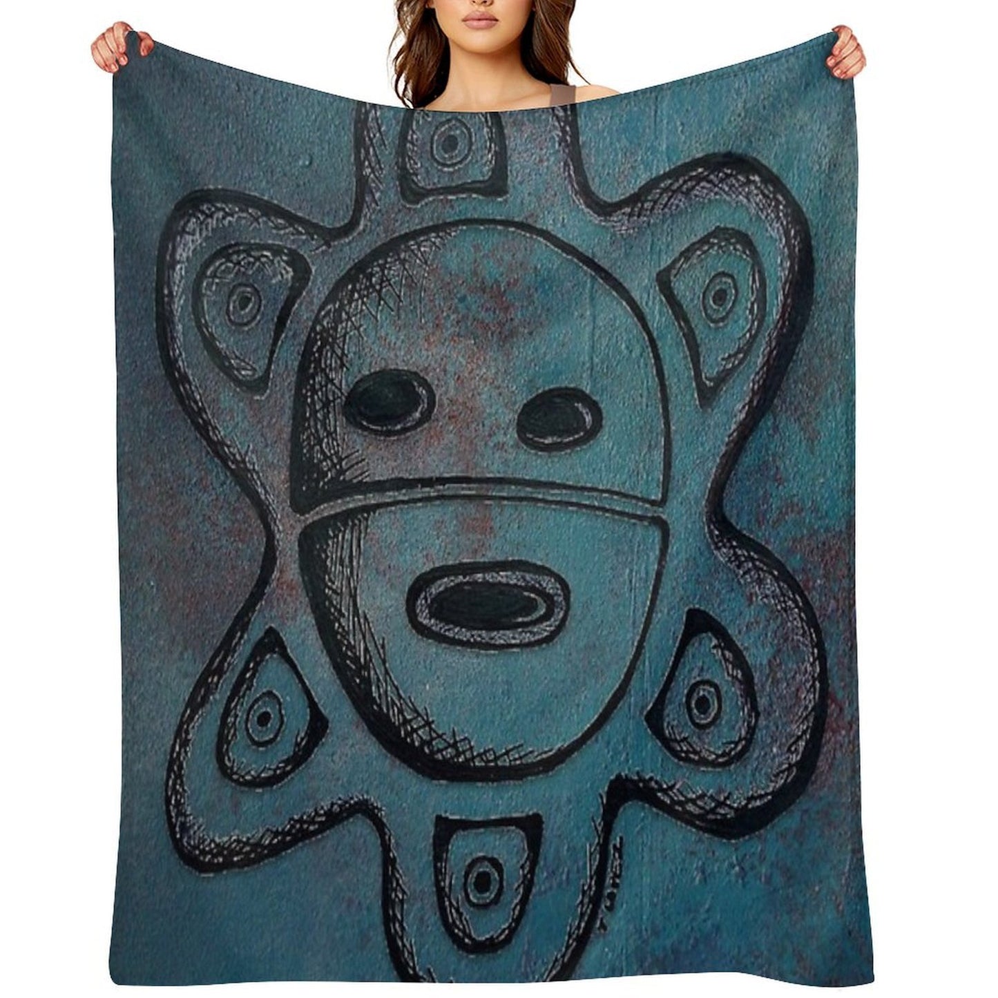 Taino Sun Multi-functional Throw Blanket