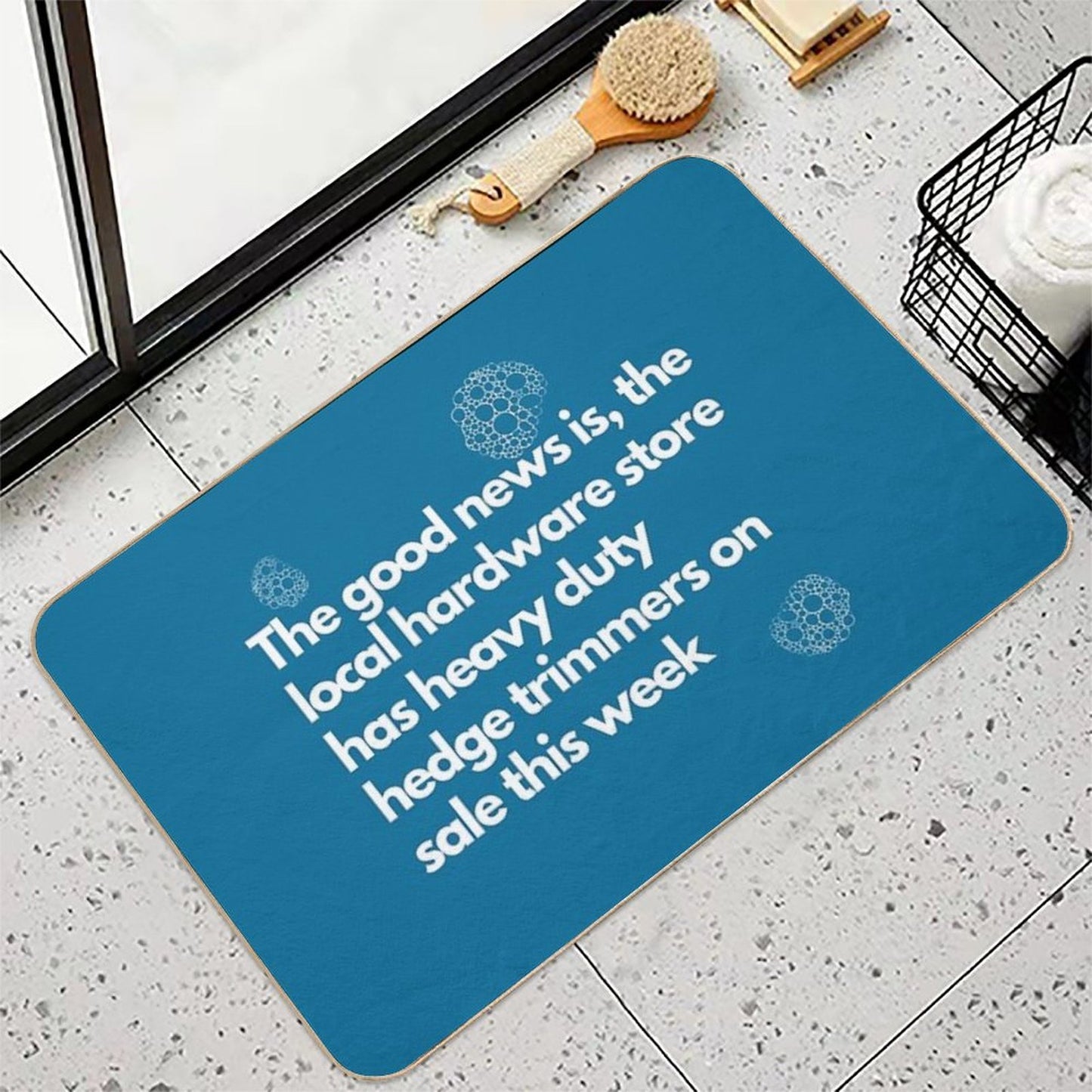 Funny Bath Mat  Odorless Bath Mat