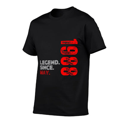 Born In May 1988 Vintage Birthday Legend Since May 1988  Soft T-Shirt
