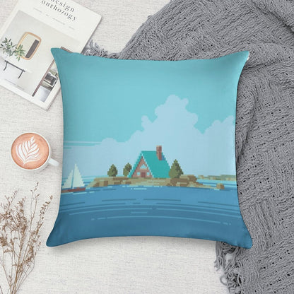 My Favorite Place Soft Easy Maintenance Throw Pillow