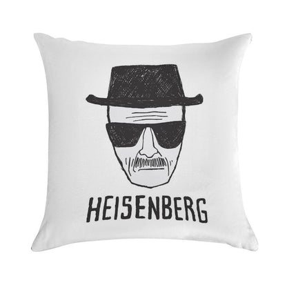 Breaking Bad  Heisenberg Drawing Soft Easy Maintenance Throw Pillow