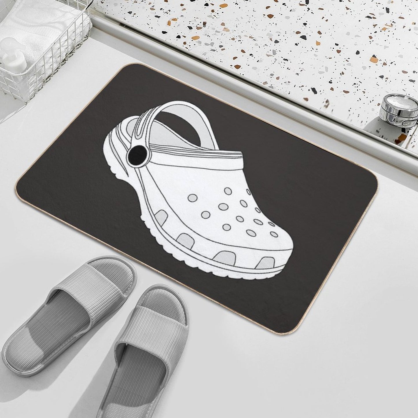 Crocs 3  Anti-Trip Bath Mat