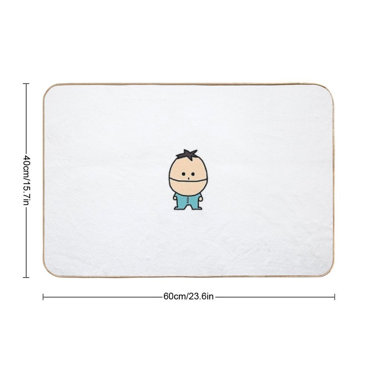 Ike South Park  Absorbent Bath Mat