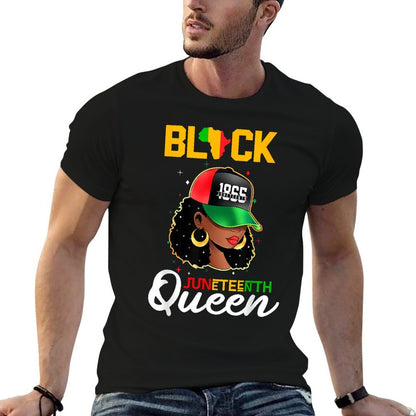 1865 Juneteenth Black Queen  Odor-resistant T-Shirt