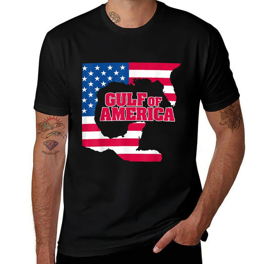 Gulf Retro Of America Est 2025 USA American Flag Men Women Affordable Price T-Shirt