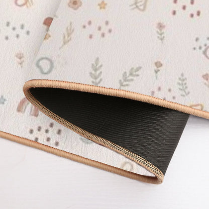 Cute Doodle Pattern  Long-Lasting Bath Mat