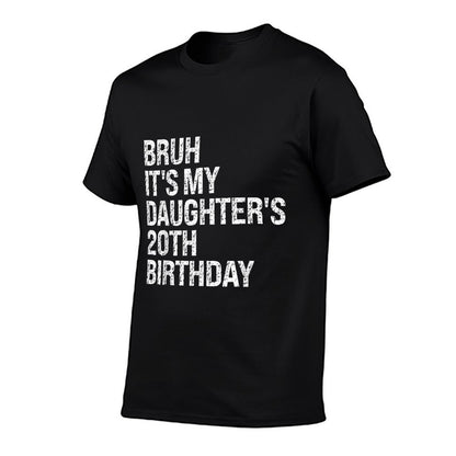 Bruh It's My Daughter's 20th Birthday Crown Happy Cute Funny  Classic T-Shirt