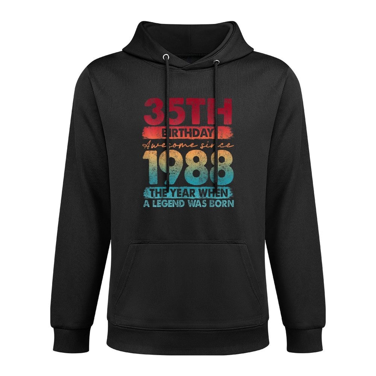 Vintage 1988 35 Year Old Gifts Limited Edition 35th Birthday Customizable Surface Hoodie