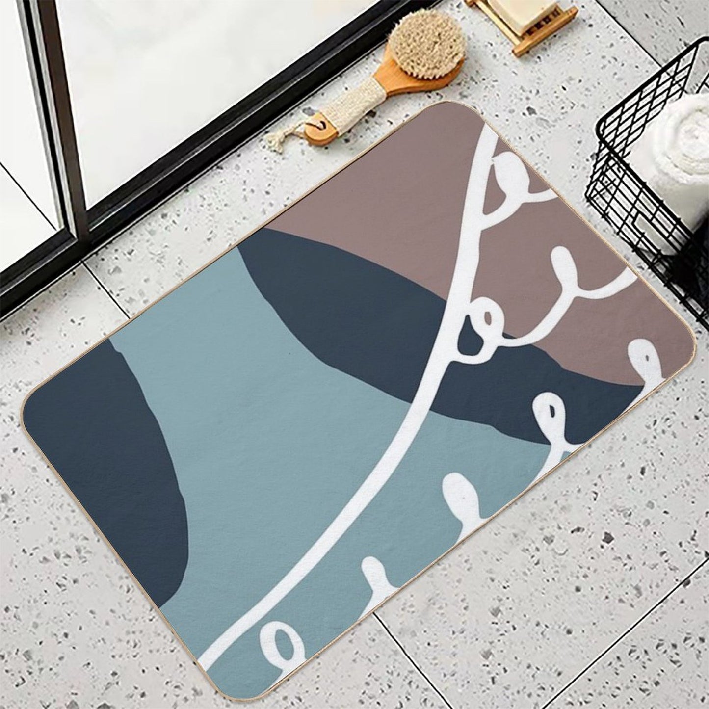 Modern Color  Eco-Friendly Bath Mat
