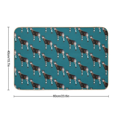 O Is for Okapi  Versatile Bath Mat