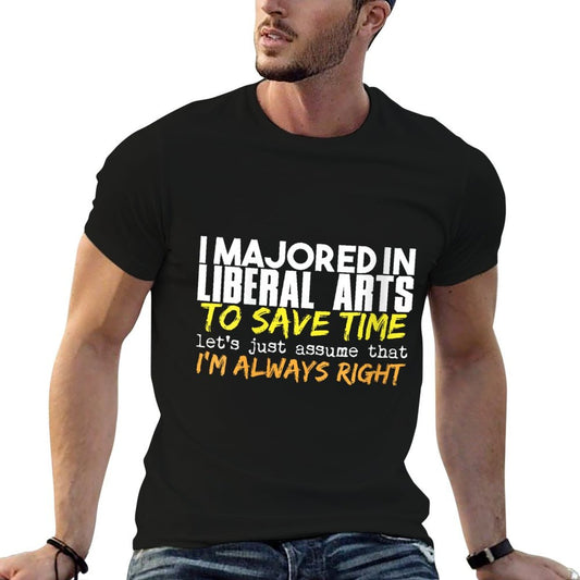 Womens Liberal Arts Major Gift for Back to School Gift  Slim-fit Cut T-Shirt