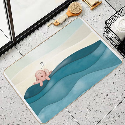 Octopus Pal - Friendly Fun from The Ocean  Eco-Friendly Bath Mat