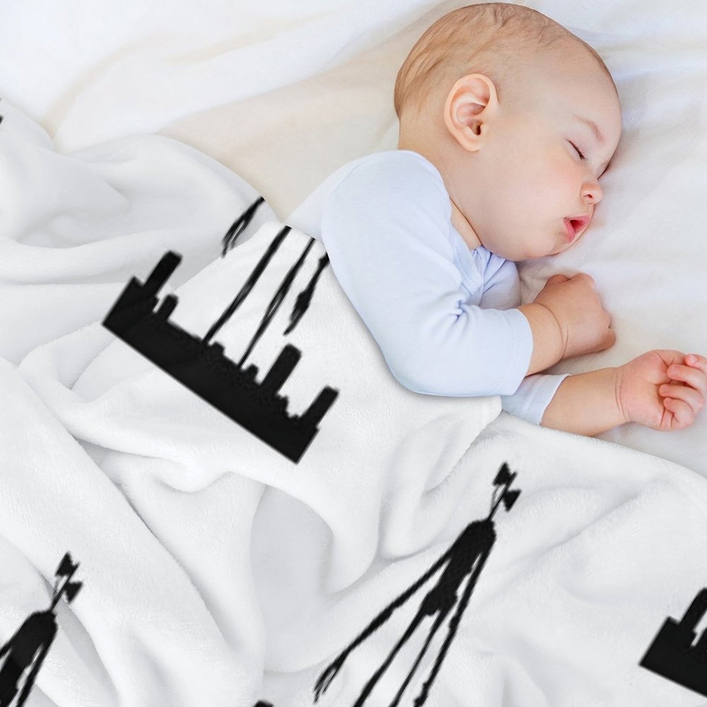 Siren Head Multi-functional Throw Blanket