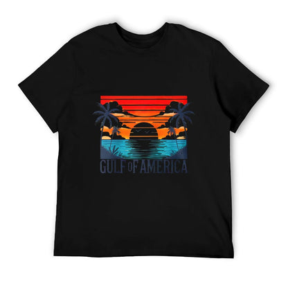 Gulf of USA America Raglan Baseball Polyester Blend T-Shirt