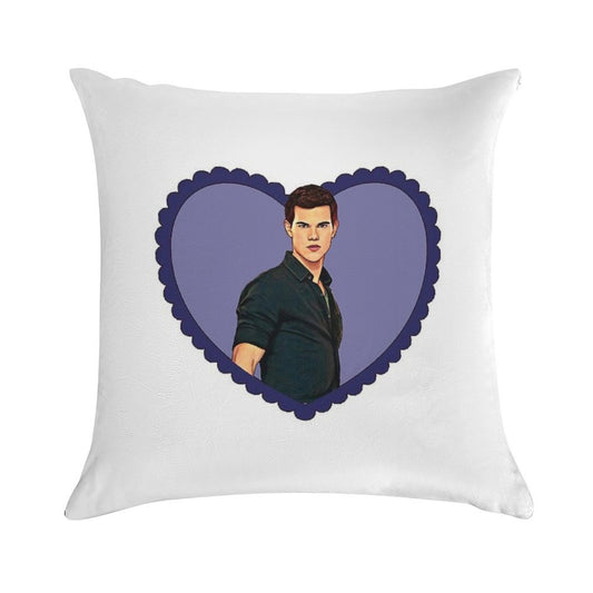 Jacob Black Love Heart Twilight Soft Style Accent Throw Pillow