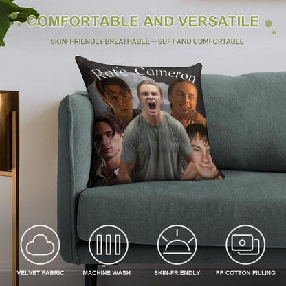 Rafe Cameron Soft Washable Throw Pillow
