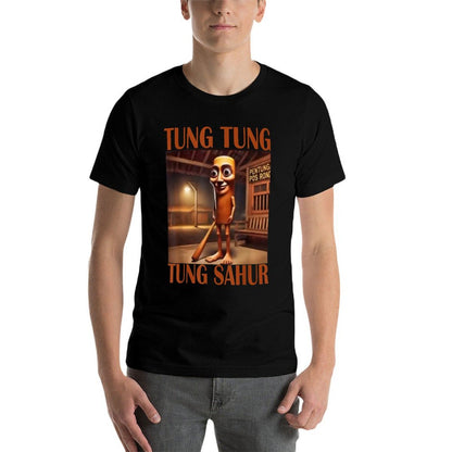 Tung Tung Tung Sahur Eco-friendly Material T-Shirt
