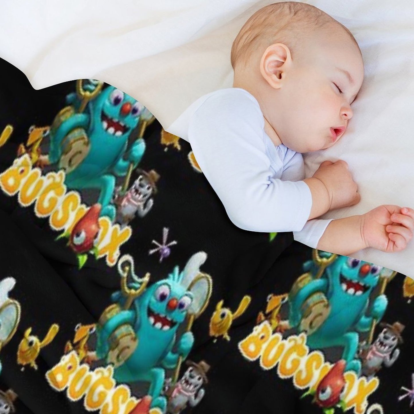 Bugsnax Plush Throw Blanket