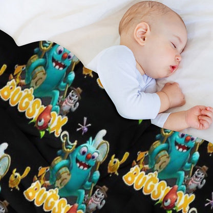 Bugsnax Plush Throw Blanket