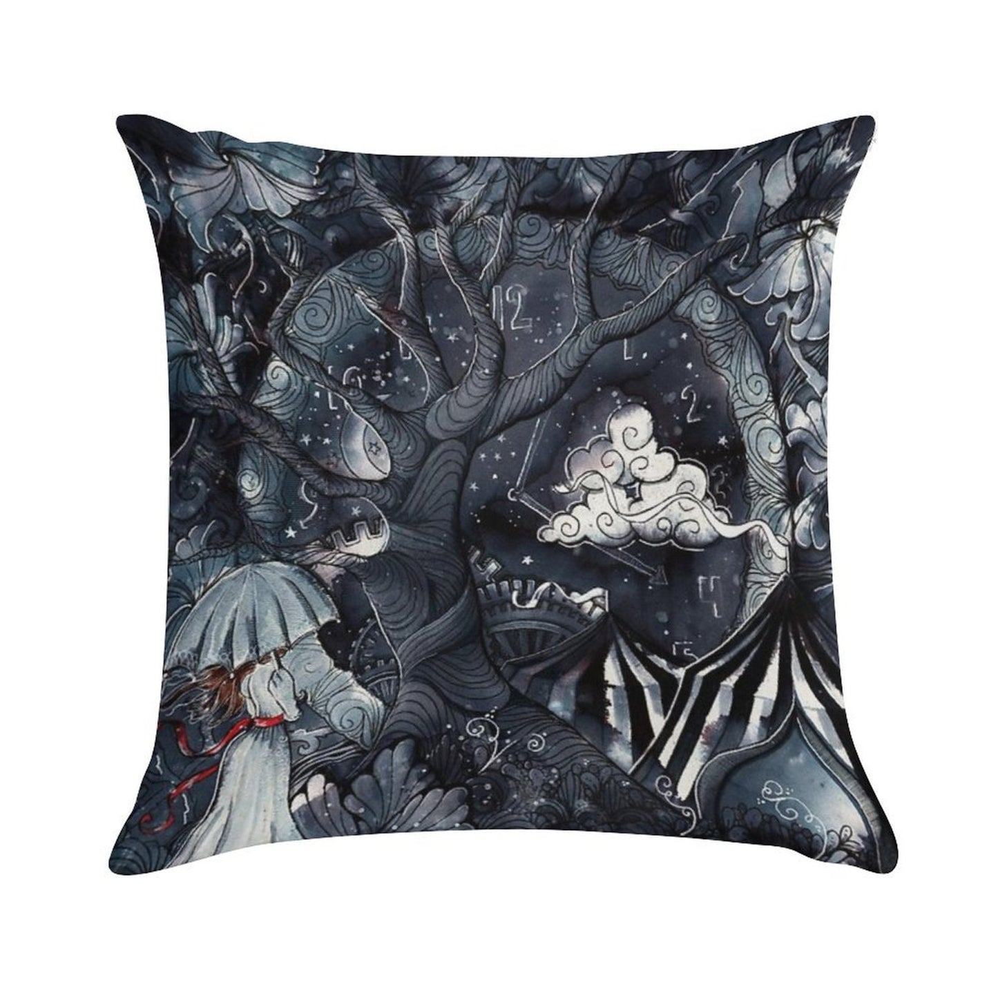 The Night Circus Soft Home Decor Throw Pillow