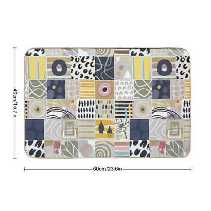 Afrika Art Design  Long-Lasting Bath Mat
