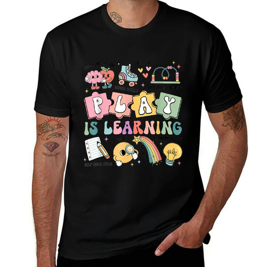 Retro Play Is Learning Kindergarten Teacher Team Women Quick-drying T-Shirt