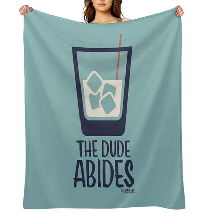 The Dude Abides - The Big Lebowski All-season Throw Blanket