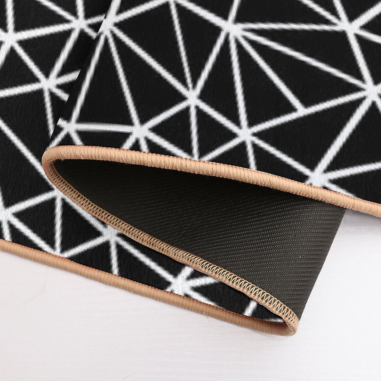 Shattered Black  Eco-Friendly Bath Mat