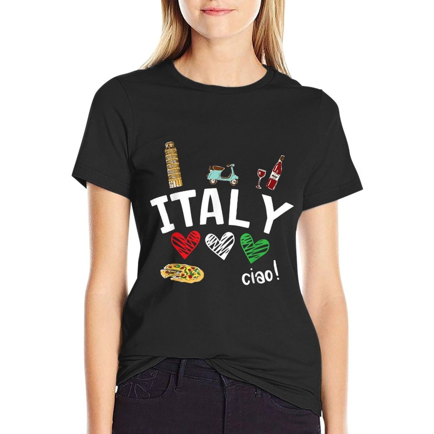 Love Italy And Everything Italian Culture Gift  Vintage-inspired T-Shirt