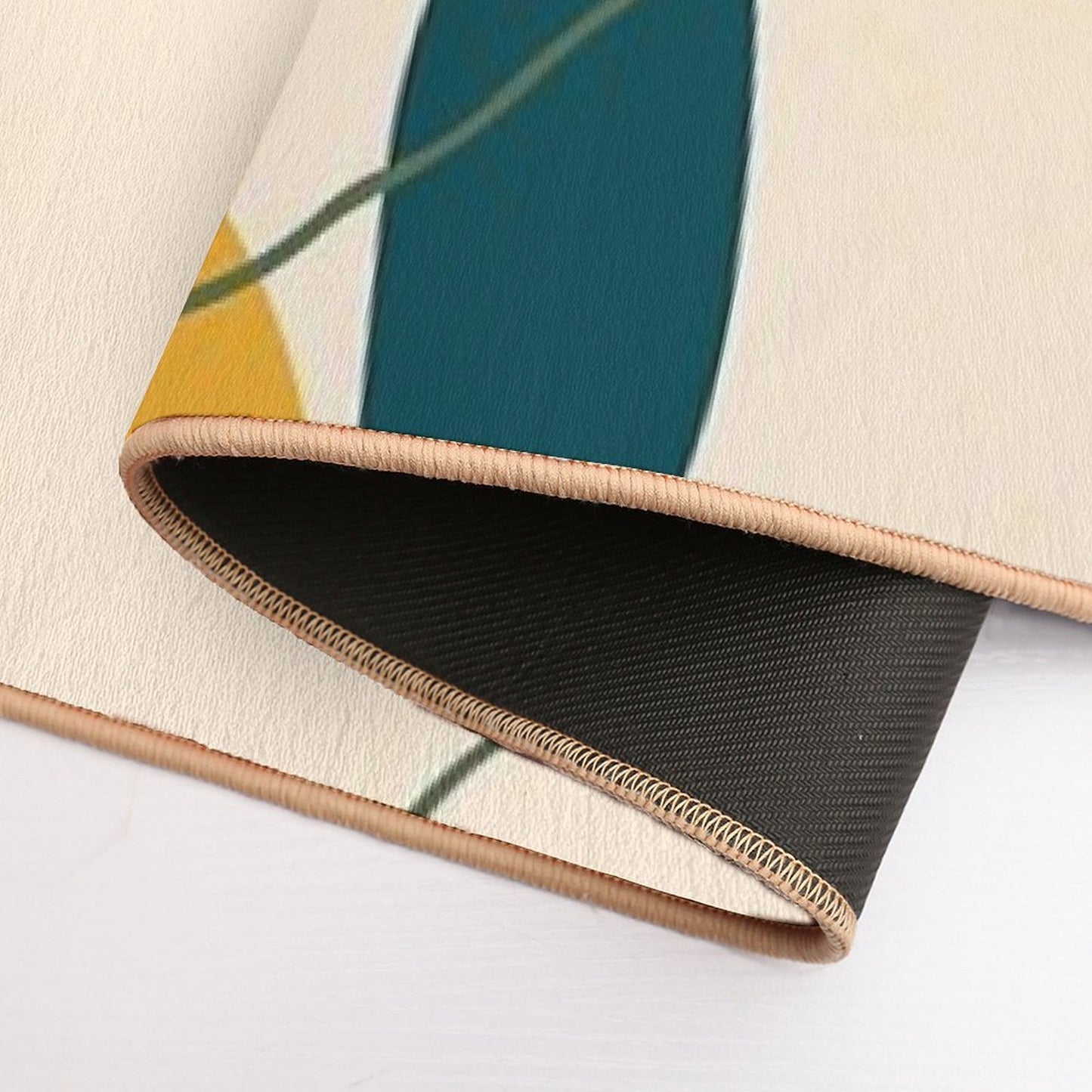 Monstera House Plant Minimal Abstract  Slip-Resistant Bath Mat