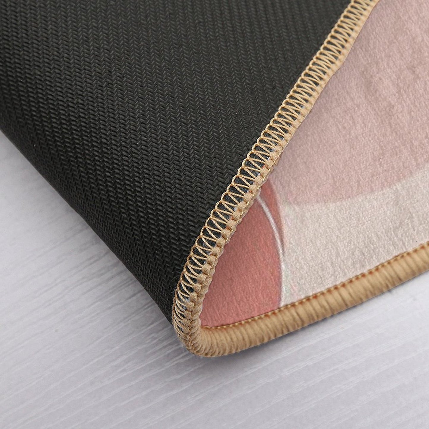 Positive And Happy  Repositionable Bath Mat