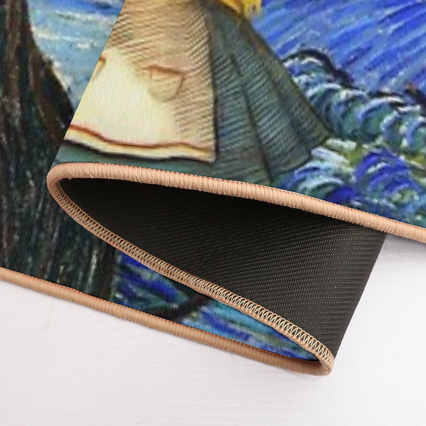 Alice & The Caterpillar Starry Night - Alice In Wonderland  Long-Lasting Bath Mat