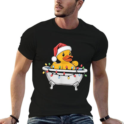 Rubber Duck Christmas  Lightweight T-Shirt