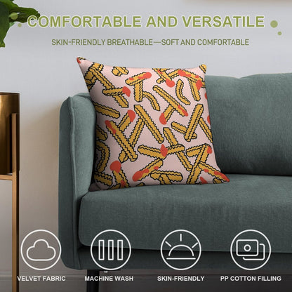 Friyay Soft Reinforced Edging Throw Pillow